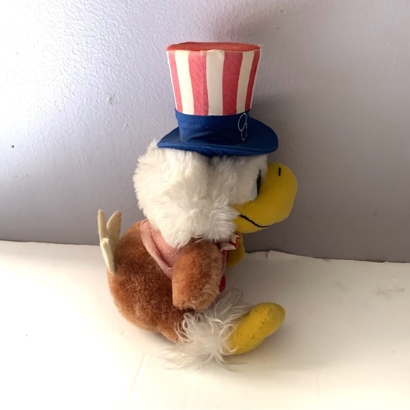 Sam The Olympic Eagle Vintage Stuffed Animal 1980 - Picture 4 of 13